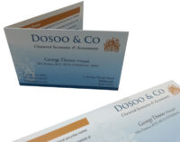 business card sample